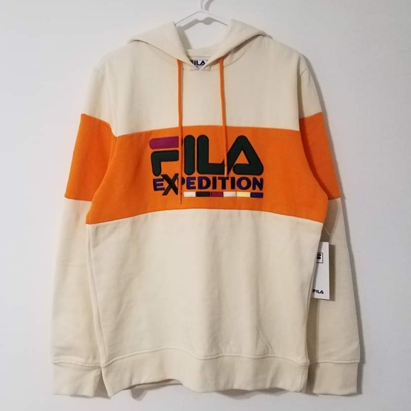 fila expedition colorblock hoodie sweatshirt